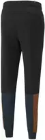 Puma Sportinės Kelnės Vyrams Ess+ Block Sweatpants Juodas Mėlyna Oranžinis 849037 71