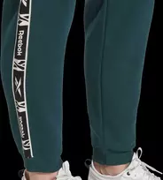 Reebok Sportinės Kelnės Vyrams Ri TAPE Jogger Žalias HJ7844