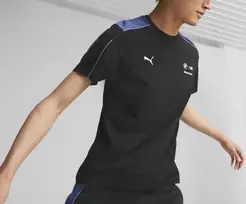 Puma Marškinėliai Vyrams Bmw Mms Mt7 Tee Cotton Juodas 535861 04