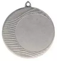 Tryumf Bendras sidabro medalis su vieta emblemai 50 mm - plieno medalis