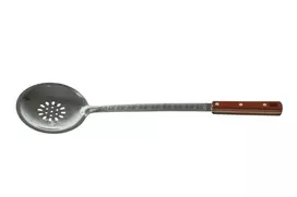 Kapgir Kiaurasamtis uzbekiškam kazanui 46 cm su medine rankena