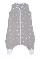 Natulino LITTLE WALKERS trisluoksnis kūdikio miegmaišis Animals Gray & Baltas