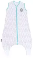 Natulino LITTLE WALKERS dvisluoksnis kūdikio miegmaišis Baltas Pilkas Waves & Mint