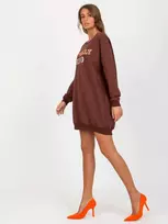 Vikki Megztinis-VI-BL-3075.64P-tamsiai rudas