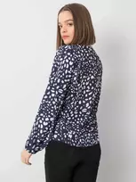 Italy Moda Palaidinė-DHJ-BZ-12283-1.93P-tamsiai mėlyna