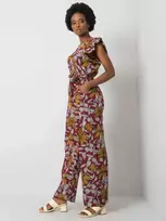 Italy Moda Kombinezonas moterims DHJ-KO-13568.13P-bordo