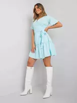 Lakerta Suknelė-LK-SK-508623.24X-šviesiai mėlyna