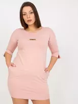 Relevance Suknelė-RV-SK-7612.75P-šviesiai rožinė