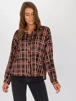 City Donna Marškiniai-EM-KS-3292.69P-juoda-smėlio spalvos