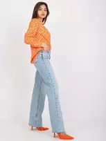 Italy Moda Palaidinė-DHJ-BZ-6825.56-oranžinė