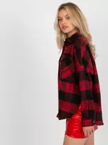 Patiskha Marškiniai-DN-KS-3990.95P-juoda ir raudona