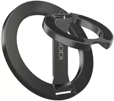 SODI ST04 dvipusis magnetinis žiedas su MagSafe - juodas