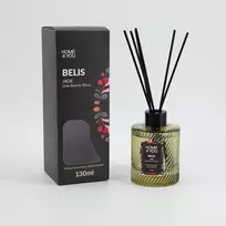 Lova Basil Kambario aromatas „BELIS JADE“ 130 ml, laimas, bazilikas ir citrusiniai vaisiai