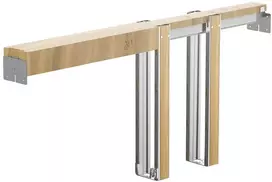 VEVOR Stumdomų durų kasetės rėmo rinkinys 711.2 mm