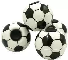 Futbolo kamuoliukas ir suktukas (spineris) 2-viename, 7,6 cm