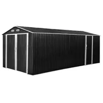 Metalinis garažas su sandėliuku, 18 m2
