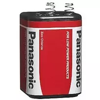 Baterija - Panasonic 4R25/1T 6V Maitinimo Šaltinis Mažos Galios Įrenginiams Juoda