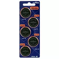 Baterija - Murata CR2450 3V 610mAh Monetos Elementas