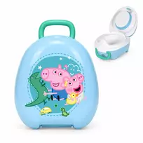 Mokomasis nešiojamas naktipuodis George Pig, mėlyna pastelė