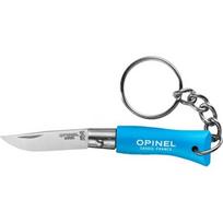 Opinel Colorama 02 Inox raktų pakabuko peilis, mėlynas