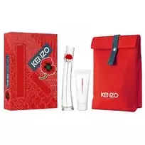 Kenzo Flower By Kenzo Dovanų rinkinys EDP 50 ml, kūno losjonas 75 ml ir dėklas, 50 ml