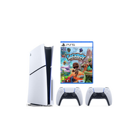 SONY PLAYSTATION 5 SLIM DISC + PAPILDOMAS PULTAS + SACKBOY naudotas( ATSIĖMIMAS PARDUOTUVĖJE)