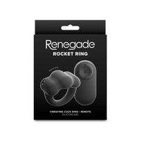 Rocket Vibrating Cock Ring – Black, Rocket Vibrating Cock Ring – Black