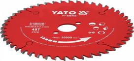 Pjovimo diskas aliuminiui YATO TCT | PTFE | 165 × 20 mm | 48 dantys (YT-608751)
