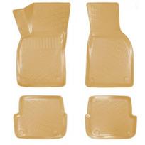 Guminiai kilimeliai beige 3D RIZLINE audi a6 c6 (2006-2011)