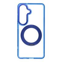 Case for Samsung S26 Frame Circle Stand compatible with MagSafe navy blue