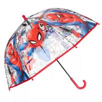 Spiderman vaikiškas skaidrus skėtis Ø72 cm