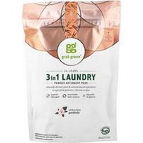 Grab Green, 3 viename skalbimo miltelių kapsulės, Gardenia, 24 skalbimai, 384 g