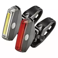 EMOS LED Bicycle Front Light and Back Light signal set, 22lm, CR2032,