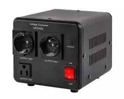 KEMOT Transformer voltage converter 230/110Vac and 110/230Vac, 1000VA with revers