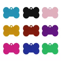 Creality Anodized Aluminum Bone Dog Tag 18pcs