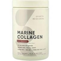 Sports Research, Jūrinis kolagenas, juodasis šokoladas, 15.03 oz (426 g)