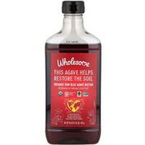 Wholesome Sweeteners, Ekologiškas neapdorotas mėlynosios agavos nektaras, 525 g