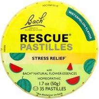 Bach, „Rescue®“ pastilės, streso malšinimas, arbūzo skonio, 35 pastilės