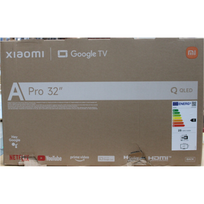 IŠPARDAVIMAS. Xiaomi QLED TV A Pro 2026 32" | IŠPARDAVIMAS. | Xiaomi QLED TV A Pro 2026 | 32" | Smart TV | Google TV | HD | Dark Gray | PAŽEISTA PAKUOTĖ | ELA5936EUSO