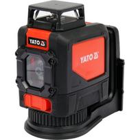 Yato linijinis lazerinis nivelyras YT-30435, 510-530 nm, ±3 mm/10 m, IP54, ±4°, 8 h, 4x1,5V AA, 1/4" 20UNC, -10~+50°C
