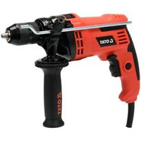 Yato smūginis gręžtuvas YT-82036, 810W, 220-240V, 0-2800 aps/min, 13mm, 25mm, 44800 smūg/min, IP20, II klasė, 3m kabelis