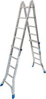 Kombinuotos kopėčios STABILO 4x5 laipteliai 150kg 133960 KRAUSE