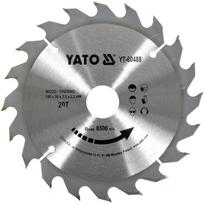 Yato YT-6083 diskinis pjūklas diskas, 350mm, 84T, 30mm, 2.5mm, 3.5mm, 4500 aps/min, volframo karbidas, medienai
