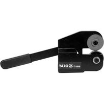 Yato YT-18950 metalo žirklės, 120mm, plienas, PVC rankena, 1.6mm plienui, 1.2mm nerūdijančiam, 2mm aliuminiui