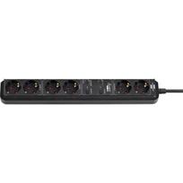 Brennenstuhl Connect Eco-Line WiFi power strip 6-way (black, 1.5 m cable, voice control, timer, app)