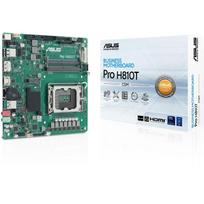 Asus Pro H810T-CSM pagrindinė plokštė 90MB1LGM-M0EAYC, LGA 1851, Intel H810, DDR5 6400MHz, 2x SO-DIMM, 128GB, Thin Mini-ITX