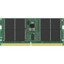 Kingston operatyvioji atmintis KVR64V52BD8-32, 32GB, 6400MHz, DDR5 SO-DIMM, CL52, 1.1V, 262-pin, 2Rx8, nebuferinė, be ECC
