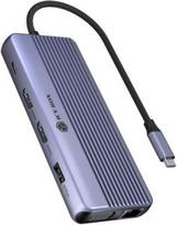 Raidsonic Icy Box Travel Dock 12-in-1, 3x video output (2x HDMI + 1x VGA) | IB-DK4062-CPD IB-DK4062-CPD | 4250078175247