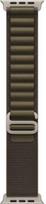 Apple Watch strap, 49mm, Alpine Loop type, Small, Dark Olive, Natural Titanium Finish MK794ZM/A | 195951347707
