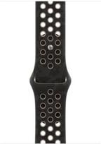 Apple Watch strap, 46mm, Nike Sport Band type, M/L, After Dark, black MKTP4ZM/A | 195951393599